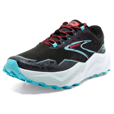 DAMSKIE BUTY DO BIEGANIA BROOKS CALDERA 7 - BLACK/EBONY/BLUEFISH